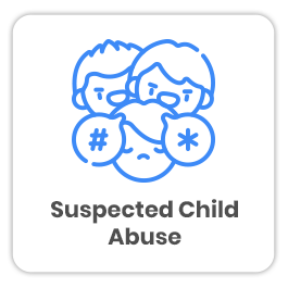 Suspected Child Abuse button